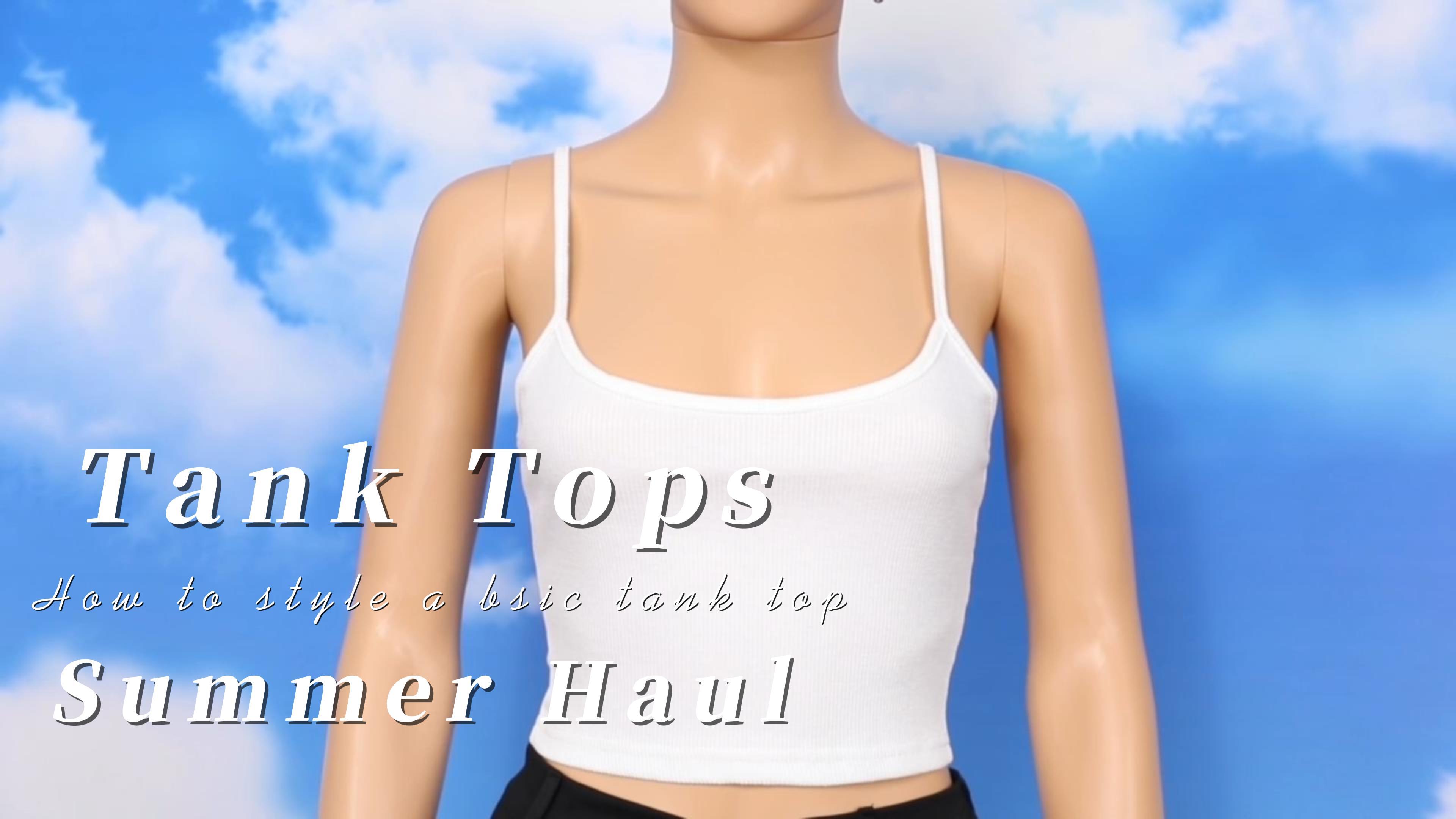Bored To Wear Basic Tank Tops? Here Comes A New Way To Style